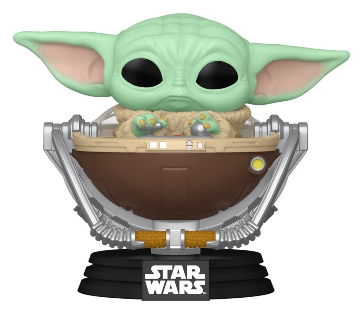 Funko Star Wars: The Mandalorian and Grogu POP! Vinyl Bobblehead Figure Grogu in Pram #823