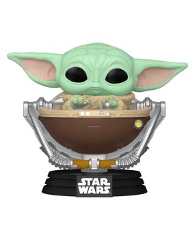 Funko Star Wars: The Mandalorian and Grogu POP! Vinyl Bobblehead Figure Grogu in Pram #823
