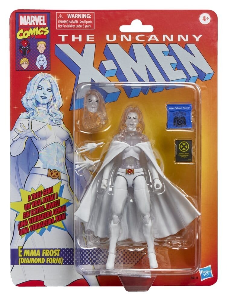 Hasbro The Uncanny X-Men Marvel Legends Action Figure Emma Frost (Diamond Form) 15 cm