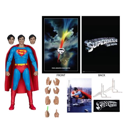 McFarlane Toys DC Multiverse Deluxe Theatrical Edition Action Figure Superman (Superman: The Movie) 18 cm