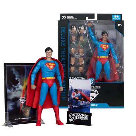 McFarlane Toys DC Multiverse Deluxe Theatrical Edition Action Figure Superman (Superman: The Movie) 18 cm