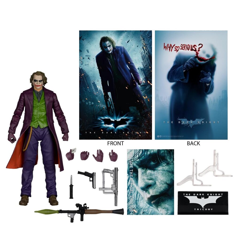 McFarlane Toys DC Multiverse Deluxe Theatrical Edition Action Figure The Joker (The Dark Knight) 18 cm