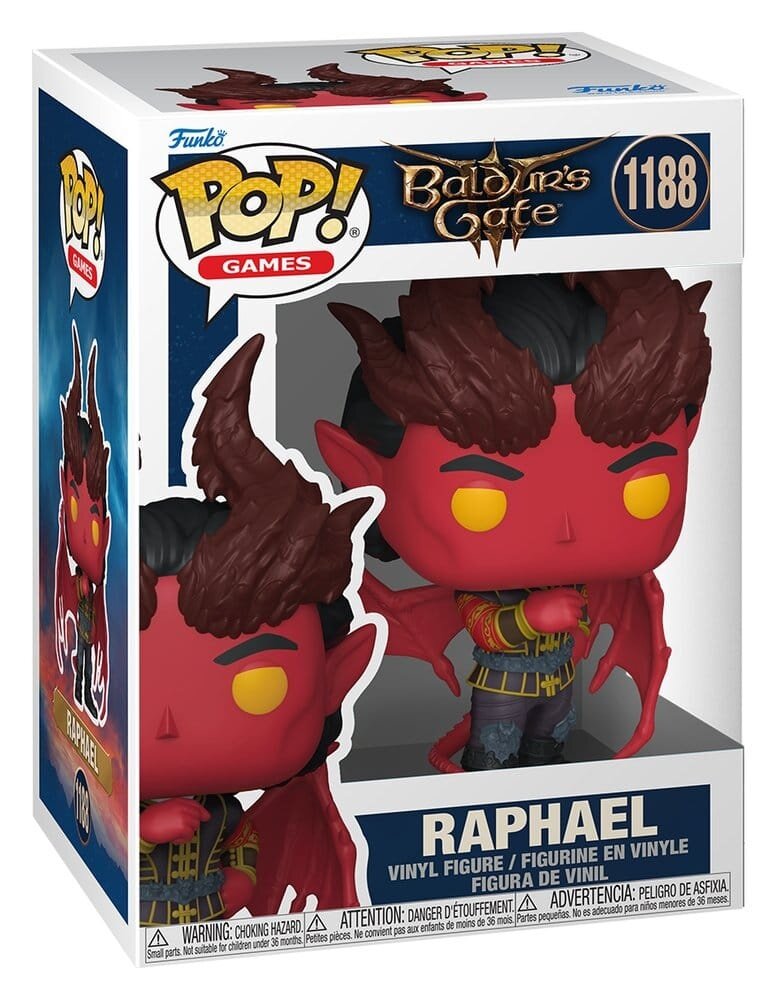 Funko Baldur's Gate POP! Games Vinyl Figure Raphael #1188