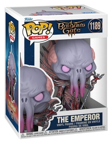 Funko Baldur's Gate POP! Games Vinyl Figure The Emperor #1189