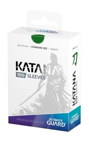 Ultimate Guard Katana Sleeves Standard Size Groen (100x)