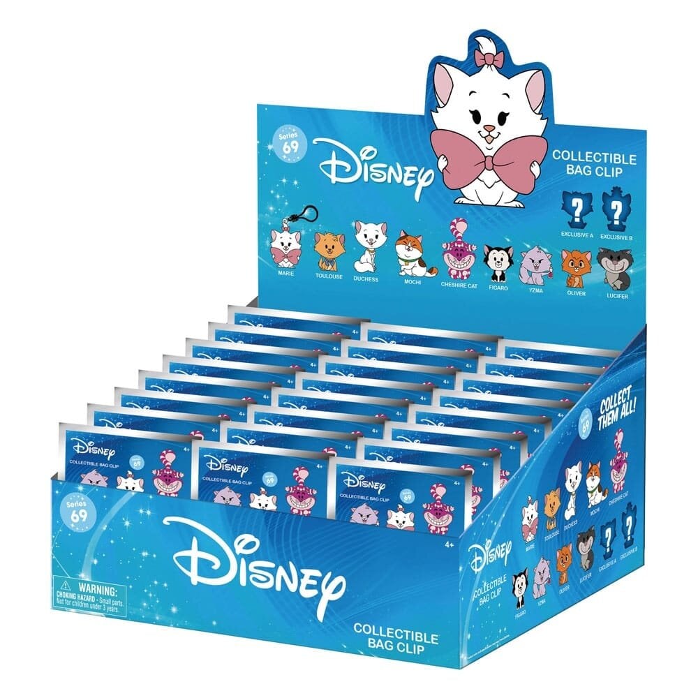 Disney 3D Blind Bag Clip Cats