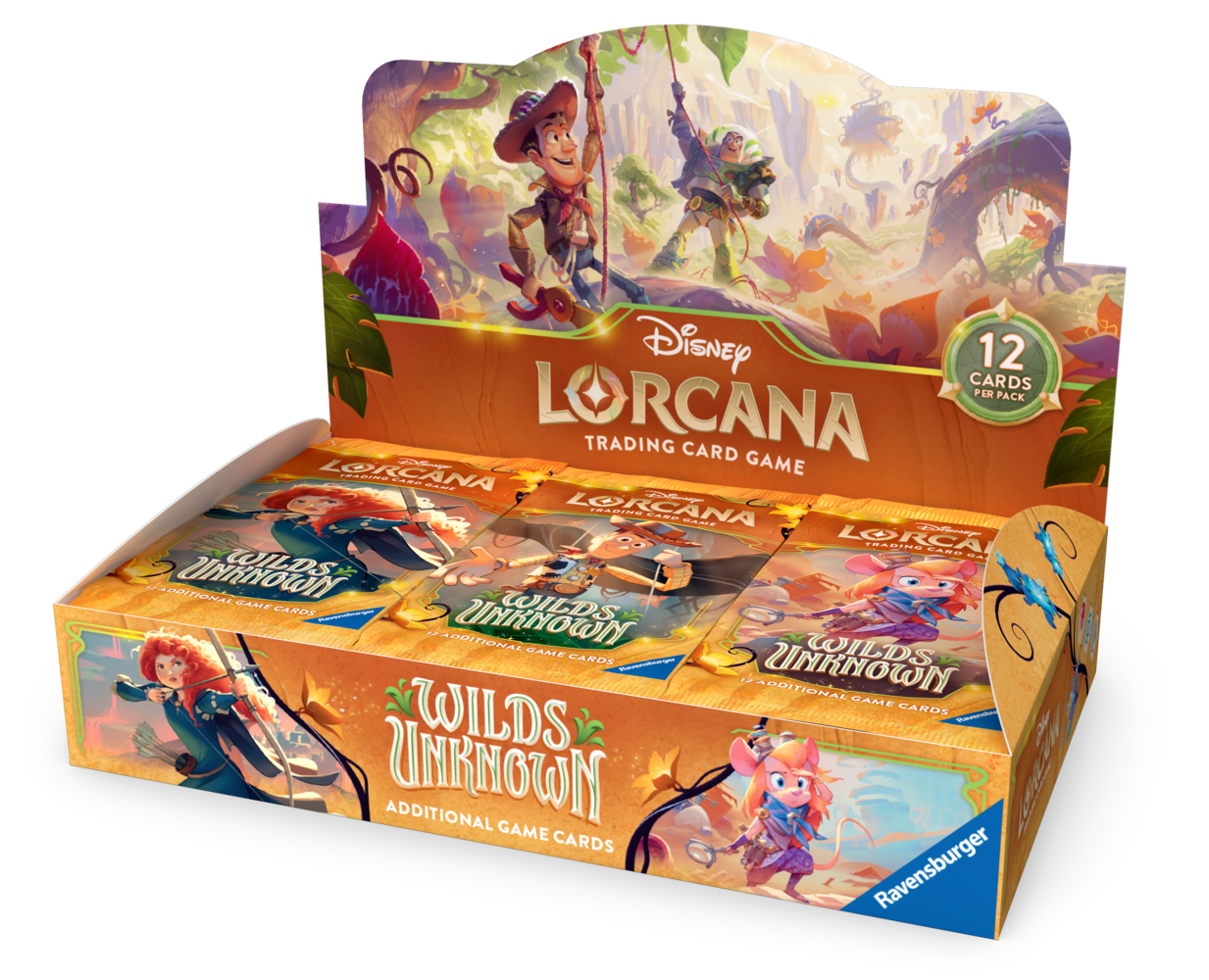 Ravensburger Disney Lorcana: Wilds Unknown Booster Box