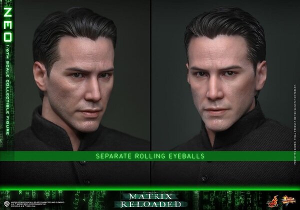 Hot Toys The Matrix Action Figure 1/6 Neo 31 cm