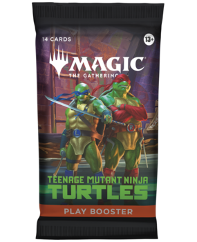 Wizards of the Coast Magic: The Gathering - Teenage Mutant Ninja Turtles Play Booster