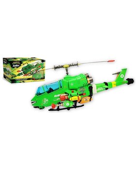 Playmates Teenage Mutant Ninja Turtles x G.I. Joe Crossover Classics Vehicle Turtle-Fly Copter