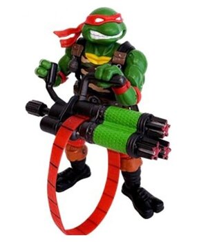 Playmates Teenage Mutant Ninja Turtles x G.I. Joe Crossover Classics Action Figure Raphael x Roadblock 12 cm