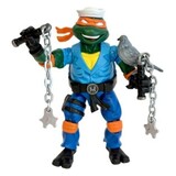 Playmates Teenage Mutant Ninja Turtles x G.I. Joe Crossover Classics Action Figure Michelangelo x Shipwreck 12 cm