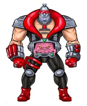 Playmates Teenage Mutant Ninja Turtles x G.I. Joe Crossover Classics Action Figure Krang Droid x Destro 12 cm