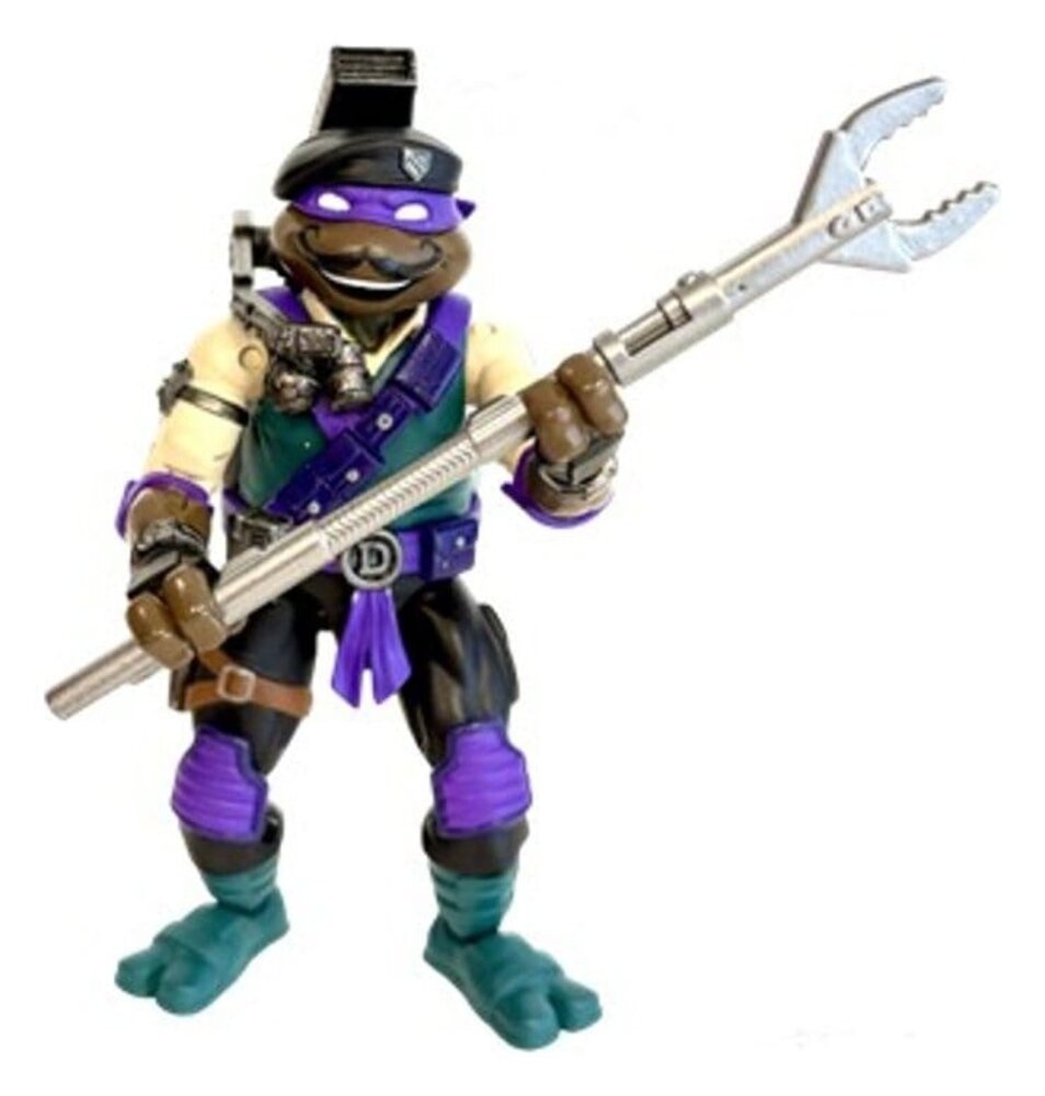 Playmates Teenage Mutant Ninja Turtles x G.I. Joe Crossover Classics Action Figure Donatello x Dial-Tone 12 cm
