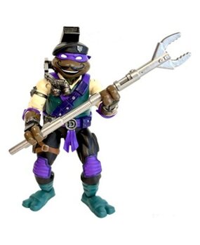 Playmates Teenage Mutant Ninja Turtles x G.I. Joe Crossover Classics Action Figure Donatello x Dial-Tone 12 cm
