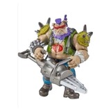 Playmates Teenage Mutant Ninja Turtles x G.I. Joe Crossover Classics Action Figure Bebop x Dreadnok Ripper 12 cm