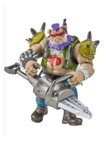 Playmates Teenage Mutant Ninja Turtles x G.I. Joe Crossover Classics Action Figure Bebop x Dreadnok Ripper 12 cm