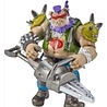 Playmates Teenage Mutant Ninja Turtles x G.I. Joe Crossover Classics Action Figure Bebop x Dreadnok Ripper 12 cm