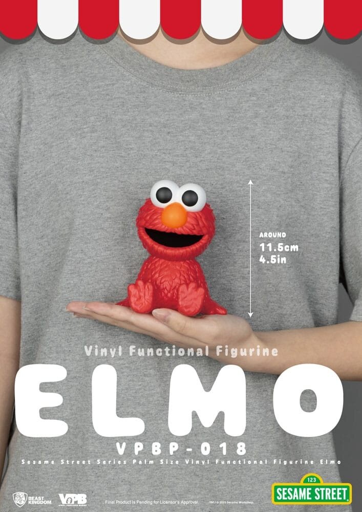 Beast Kingdom Sesame Street Piggy Vinyl Bank Elmo 12 cm