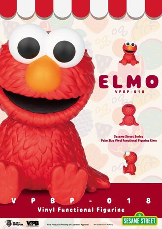 Beast Kingdom Sesame Street Piggy Spaarpot Elmo 12 cm