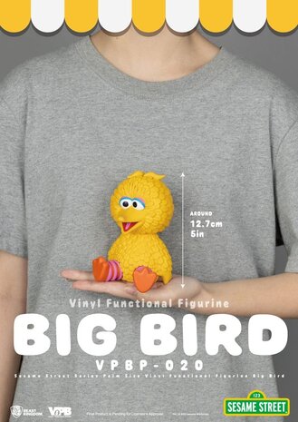 Beast Kingdom Sesame Street Piggy Spaarpot Big Bird 12 cm