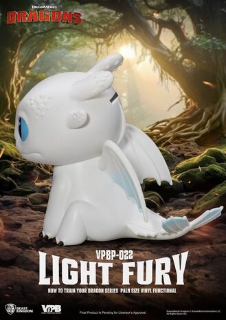 Beast Kingdom How To Train Your Dragon Piggy Vinyl Bank Light Fury 12 cm