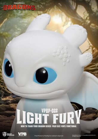 Beast Kingdom How To Train Your Dragon Piggy Vinyl Bank Light Fury 12 cm