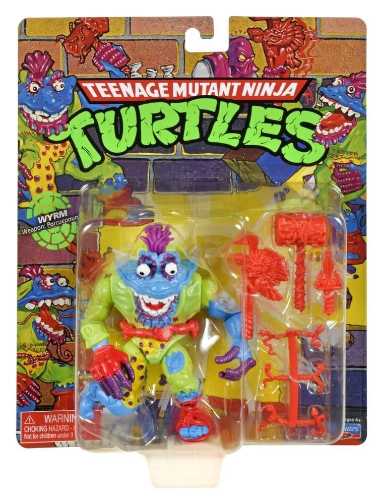 Playmates Teenage Mutant Ninja Turtles Action Figure Wyrm