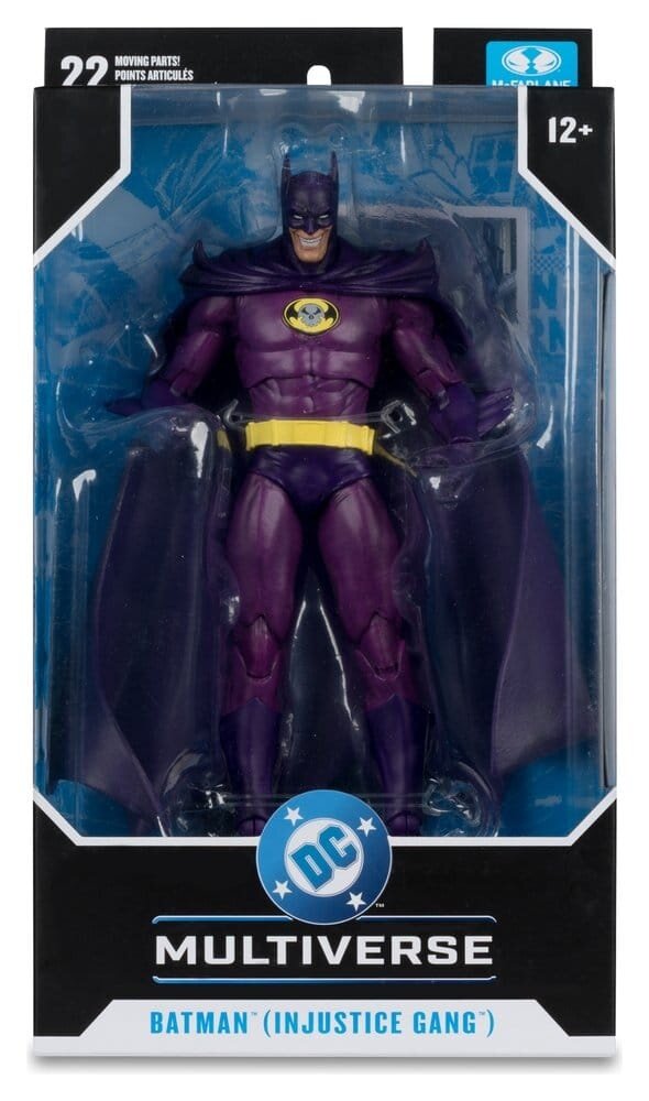 McFarlane Toys DC Multiverse Action Figure Batman (Injustice Gang) (JLA: Rock of Ages) (Red Platinum Edtion) 18 cm