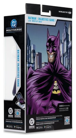 McFarlane Toys DC Multiverse Action Figure Batman (Injustice Gang) (JLA: Rock of Ages) (Red Platinum Edtion) 18 cm