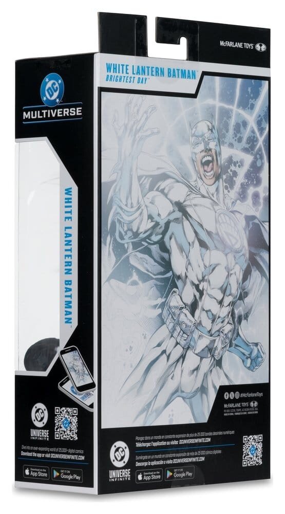 McFarlane Toys DC Multiverse Action Figure White Lantern Batman (Brightest Day) (Red Platinum Edition) 18 cm