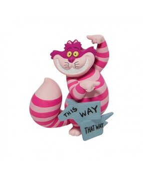 Disney Showcase Alice in Wonderland Cheshire Cat This Way 9 cm