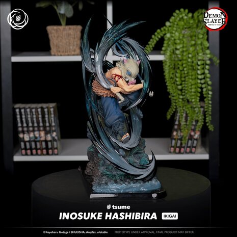 Tsume Art Demon Slayer Ikigai Statue 1/6 Inosuke Hashibira 42 cm