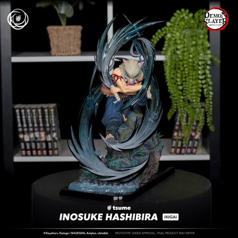 Tsume Art Demon Slayer Ikigai Statue 1/6 Inosuke Hashibira 42 cm
