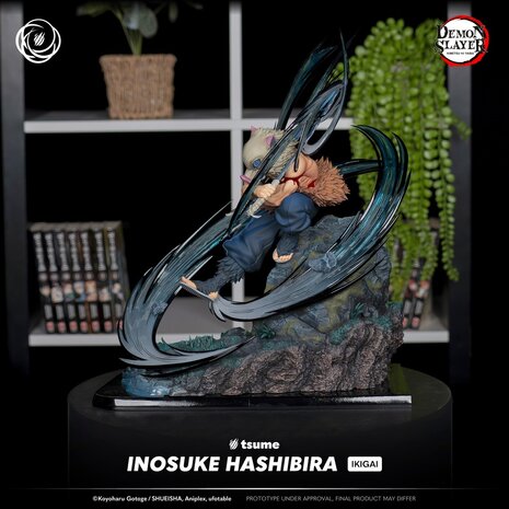 Tsume Art Demon Slayer Ikigai Statue 1/6 Inosuke Hashibira 42 cm