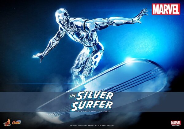 Hot Toys Marvel Action Figure 1/6 Silver Surfer 32 cm Hot Toys Marvel Action Figure 1/6 Silver Surfer 32 cm