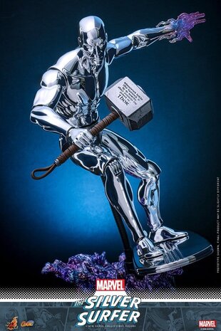 Hot Toys Marvel Action Figure 1/6 Silver Surfer 32 cm Hot Toys Marvel Action Figure 1/6 Silver Surfer 32 cm
