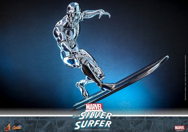 Hot Toys Marvel Action Figure 1/6 Silver Surfer 32 cm Hot Toys Marvel Action Figure 1/6 Silver Surfer 32 cm