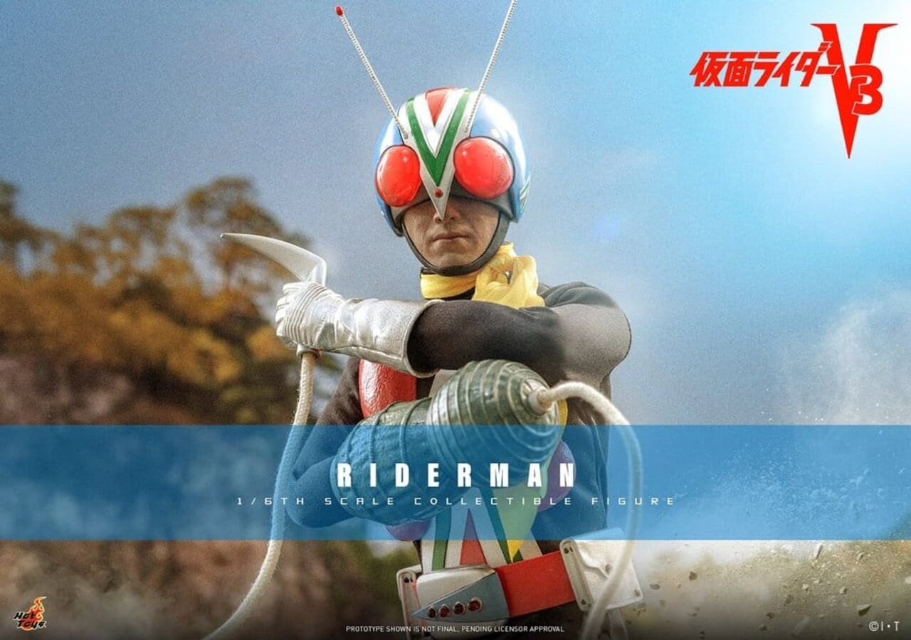 Hot Toys Kamen Rider Action Figure 1/6 Riderman 30 cm Hot Toys Kamen Rider Action Figure 1/6 Riderman 30 cm