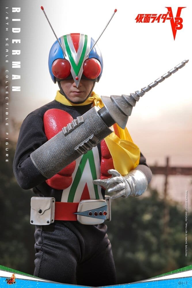 Hot Toys Kamen Rider Action Figure 1/6 Riderman 30 cm Hot Toys Kamen Rider Action Figure 1/6 Riderman 30 cm