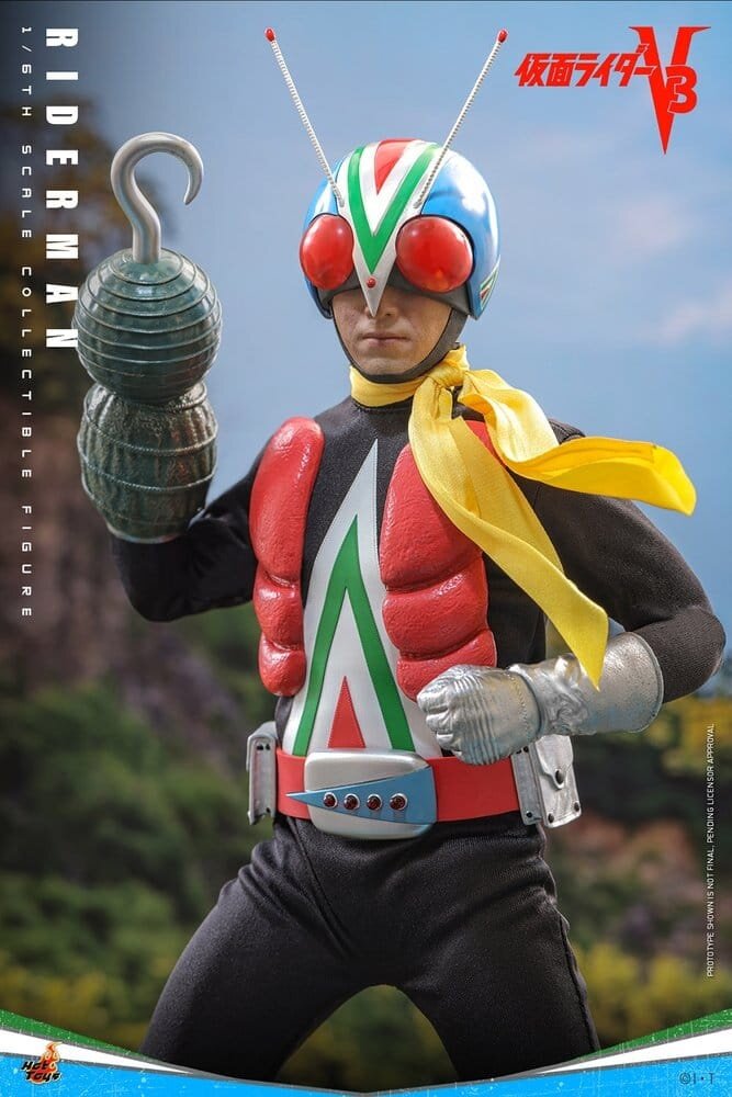Hot Toys Kamen Rider Action Figure 1/6 Riderman 30 cm Hot Toys Kamen Rider Action Figure 1/6 Riderman 30 cm