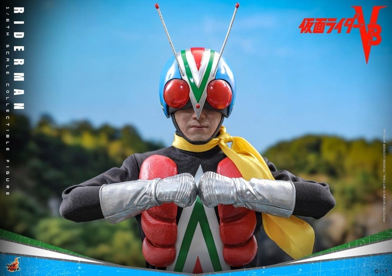 Hot Toys Kamen Rider Action Figure 1/6 Riderman 30 cm Hot Toys Kamen Rider Action Figure 1/6 Riderman 30 cm
