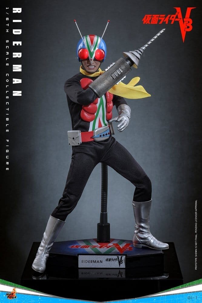 Hot Toys Kamen Rider Action Figure 1/6 Riderman 30 cm Hot Toys Kamen Rider Action Figure 1/6 Riderman 30 cm