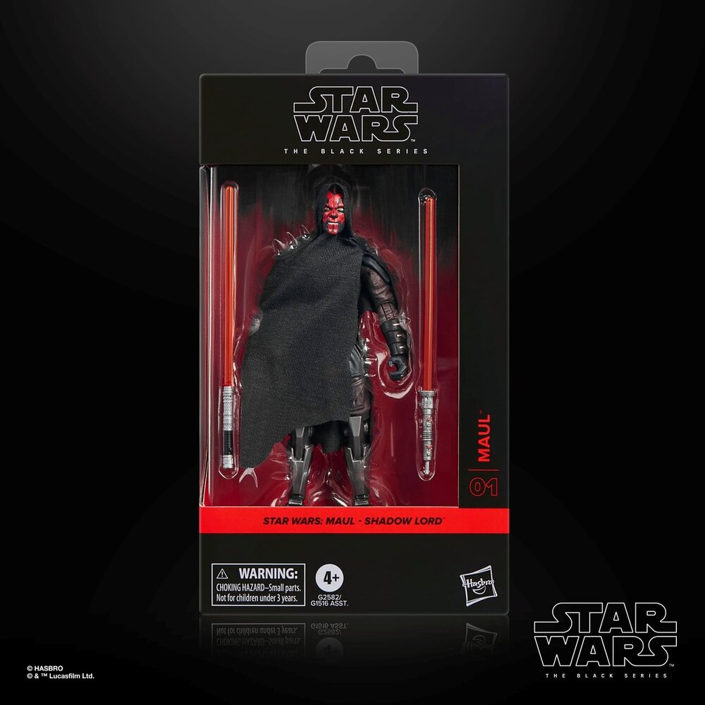 Hasbro Star Wars Maul - Shadow Lord Black Series Action Figure Maul 15 cm