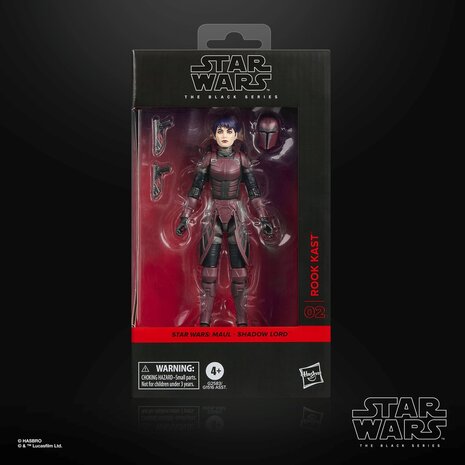 Hasbro Star Wars Maul - Shadow Lord Black Series Action Figure Rook Kast 15 cm