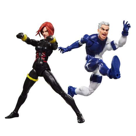 Hasbro Marvel Avengers Marvel Legends Action Figure Black Widow & Quicksilver 15 cm
