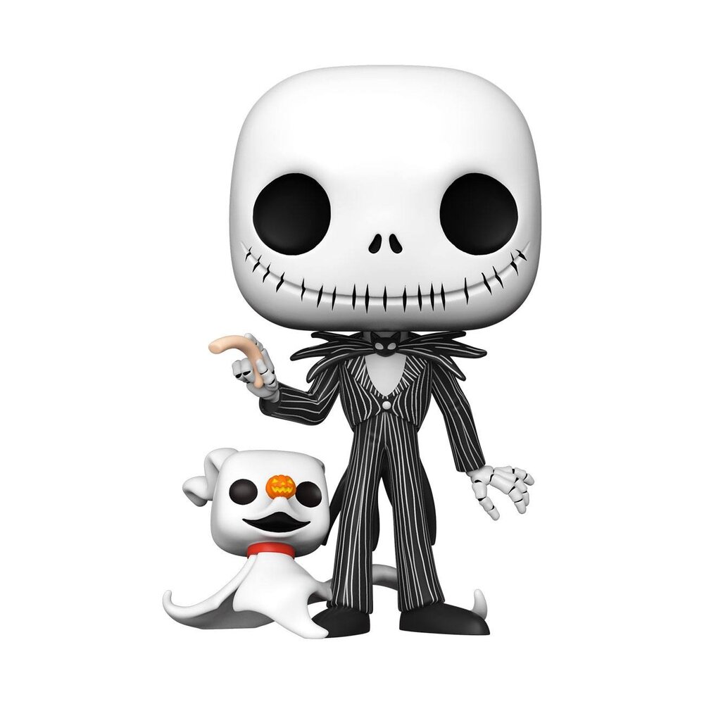 Funko Nightmare before Christmas Super Sized POP! Disney Vinyl Figure Jack w/Zero #809
