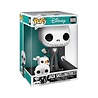 Funko Nightmare before Christmas Super Sized POP! Disney Vinyl Figure Jack w/Zero #809