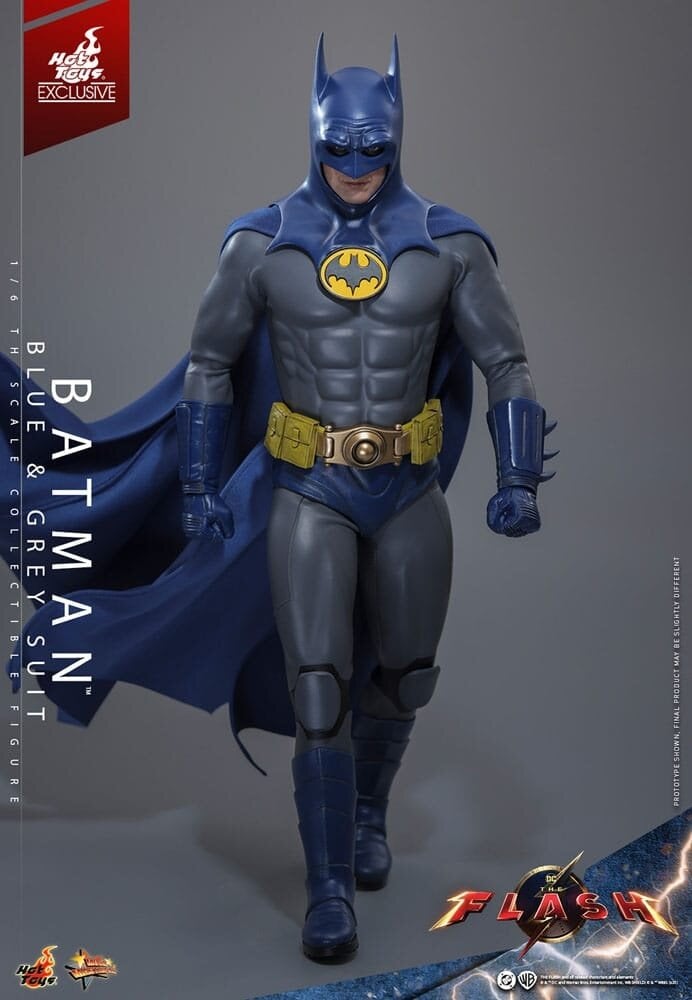 Sideshow Collectibles The Flash Action Figure 1/6 Batman (Blue & Grey Suit) Limited Edition Hot Toys Exclusive 30 cm
