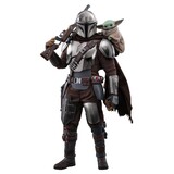 Hot Toys Star Wars: The Mandalorian & Grogu Action Figure 1/6 The Mandalorian and Grogu 31 cm